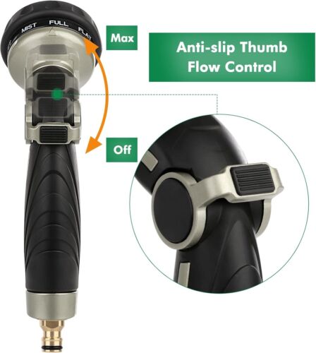 Pocket Hose Copper Bullet AS-SEEN-ON-TV Expands to 50 ft REMOVABLE Turbo Shot N - Picture 5 of 7