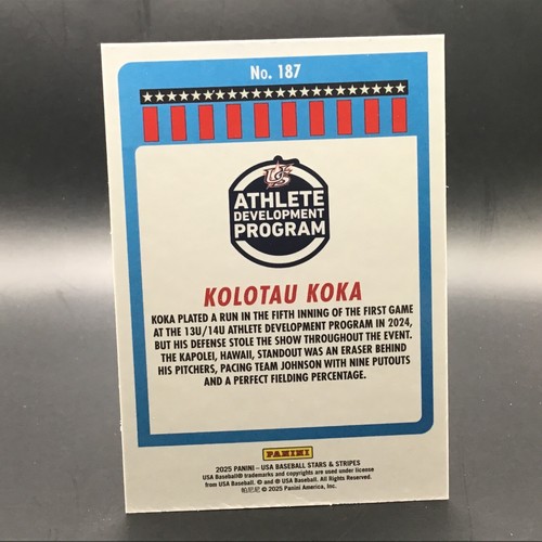 KOLOTAU KOKA 2025 USA Stars & Stripes STARS ADP - Picture 2 of 2