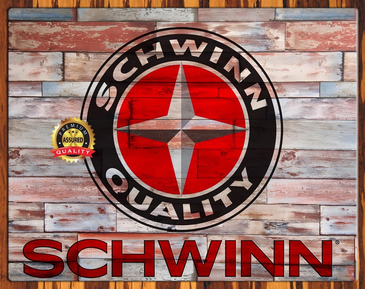 Schwinn - Quality - Bicycles - Vintage Look - Metal Sign 11