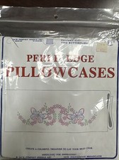 Jack Dempsey Stamped Pair of Pillowcases for Embroidery