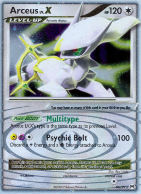 Arceus LV.X Arceus 96 Holo Pokemon Card MP | eBay Arceus LV.X Arceus 96 Holo Pokemon Card MP | eBay