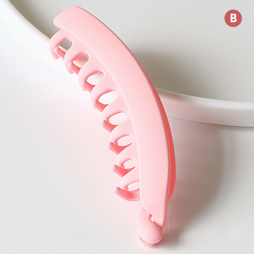 Frosted Hair Clips Banana Clip Women's Hair Accessories Ponytail Barrettes Hair - Bild 8 von 22