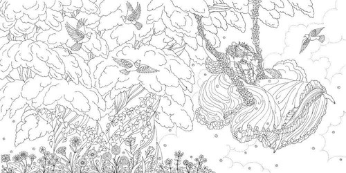 Mode und Schönheit Malbuch von Tomoko Tashiro / Japan Älter - Bild 2 von 4
