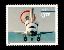 US Scott 3261 Priority Mail Single Stamp MNH, Space Shuttle Landing
