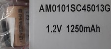 VHBW UD7-I-60 Ni-MH AM0101SC45013G 1.2V 1250mAh 1.5Wh