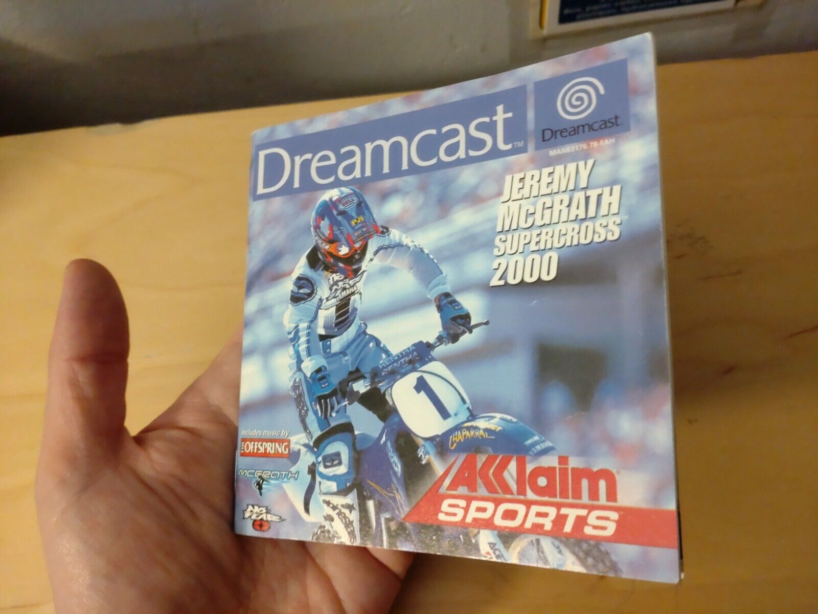 Notice Jérémy Mcgrath Supercross 2000 Dreamcast