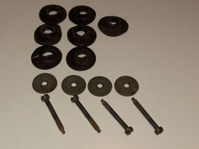 Befestigungsmaterial (Chassis) aus Nordmende Fidelio 56 3D Röhrenradio