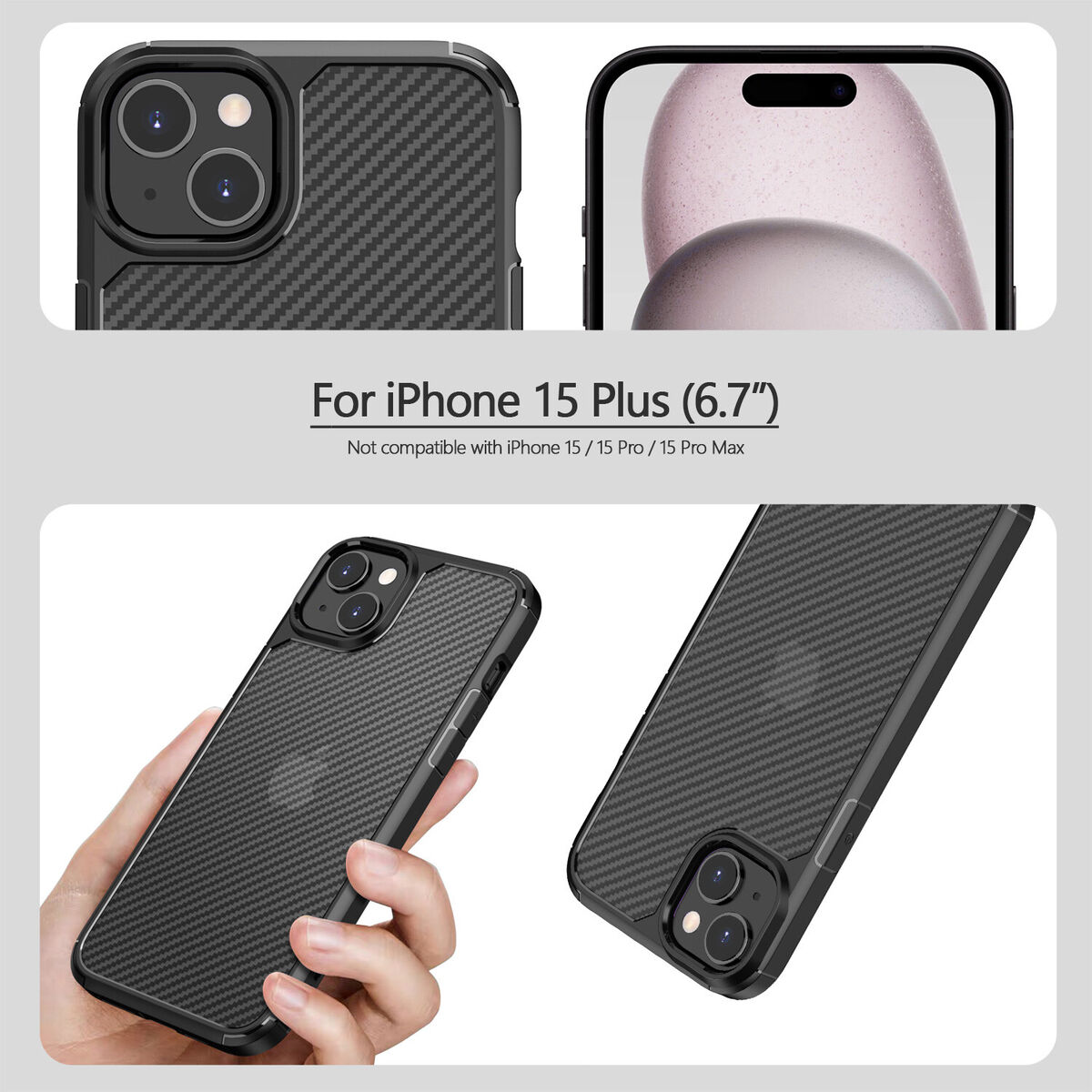 iPhone 7 Plus Case Ultra Hybrid Black