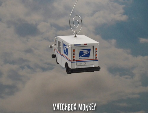 Deluxe USPS US Postal Service Mail Delivery Truck Custom 1/64 Christmas Ornament - Bild 10 von 12