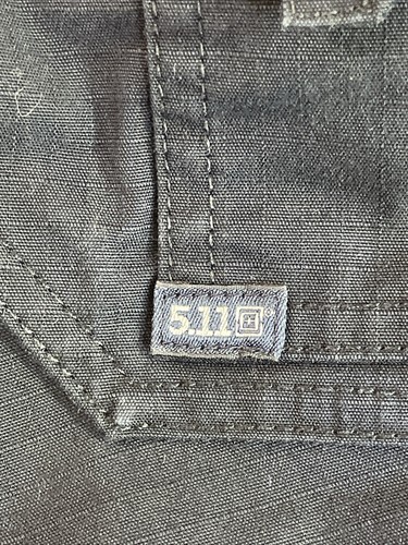 5.11 Tactical Pants Cargo Men's Size 12x30 Black Navy - Picture 3 of 6