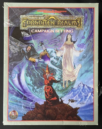 DUNGEONS & DRAGONS~T.S.R~FORGOTTEN REALMS~CAMPAIGN SETTING~SEALED~ENG - Bild 1 von 7