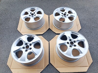 4x 16Zoll Original Alufelgen Felgen Jaguar S-Type X204 Alloy Spoke Wheel