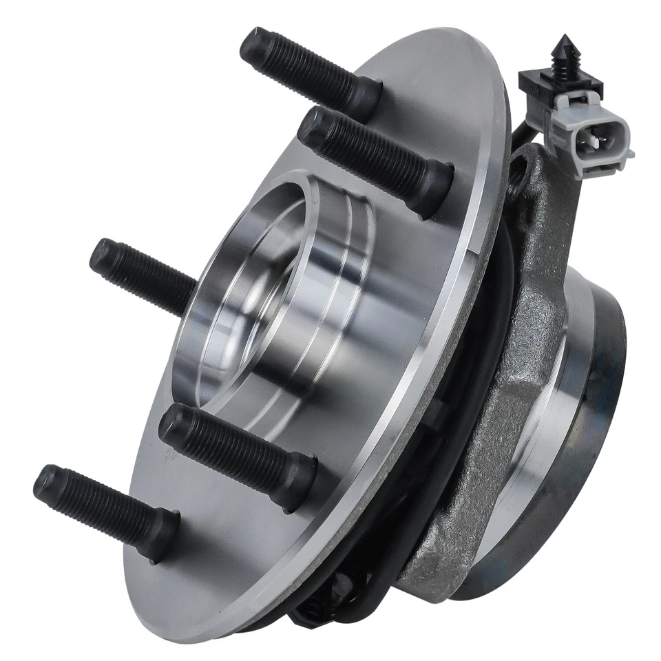 Conjunto de bujes y cojinetes de rueda delantera 4x4 aptos para Dodge Ram 1500 2000 2001 Foto 4 de 4