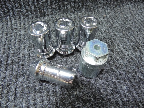 2015-2025 F150 F-150 FACTORY OE LOCKING LOCKS LUG NUTS X4 14X1.5mm NEW TAKE OFFS - Picture 3 of 4