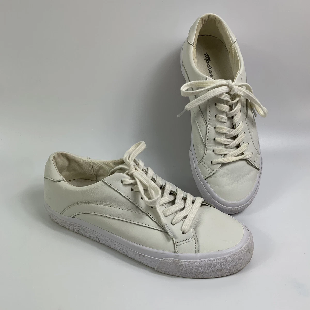 Madewell white sneakers cheap