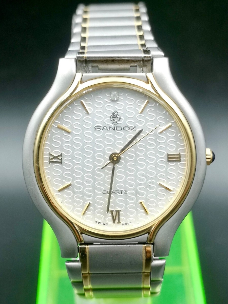SANDOZ レディース腕時計 シルバー SANDOZ Vintage Luxury Women's Watch In Stainless Steel Fully