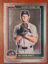 2022 USA Baseball Stars and Stripes #42 Matthew Wyatt