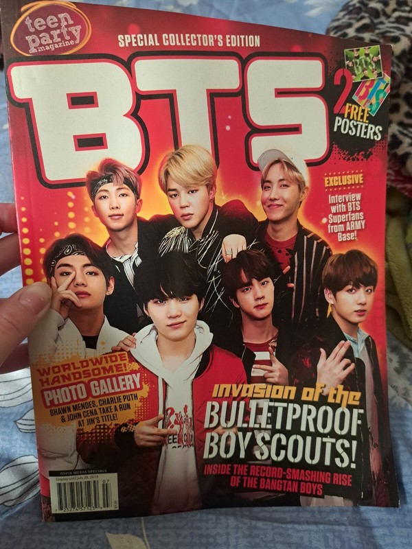 BTS Takeover 2018 Teen Party Magazine Special Collector's Edition 