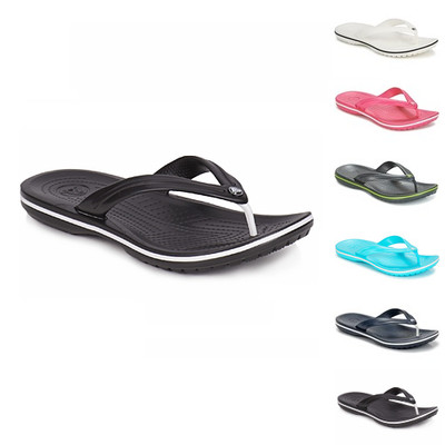 Ciabatte Infradito CROCS Crocband Flip Donna Uomo Scarpe Sandali Bianco  Nero Blu | eBay