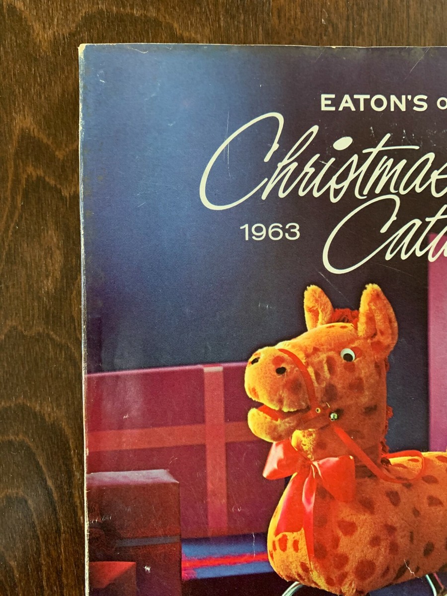 1963 Eatons of Canada Christmas Catalogue - Very Rare to Find in
