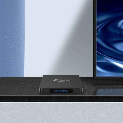 F# Android 11.0 Smart TV Box 4K HD Reproductor multimedia WIFI 2,4 GHz Set Top B - Imagen 10 de 12
