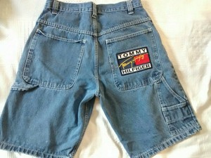 tommy denim shorts