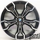 4 Jantes en Alliage BMW X3M/X4M 21 " Usés Noir Diamant 8060041 8060042 765M