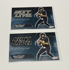 Aidan O’Connell Rookie 2023 SAGE Next Level Silver #92 & Next Level Black #92