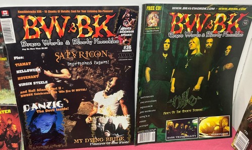 9 BW & BK Brave Words & Bloody Knuckles Magazine Lot 33 35 36 41 63 64 65 69 76 - Imagen 8 de 13