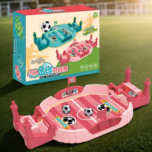 Mini Foosball Table Intellectual Desktop Sport Board Game for Adults Family Game - Photo 5/21
