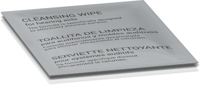 250x audinell Reinigungstücher für Hörgerät cleaning wipe for hearing aids