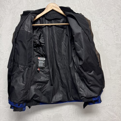 Dainese Jacket Textile Armored Gore-Tex Size 44 Black & Blue Motorcycle Racing - Picture 2 of 11