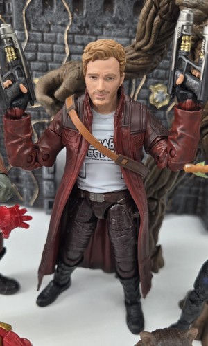 Marvel Legends Guardians of th Galaxy Iron Man Starlord Gamora Drax Groot Rocket - Picture 5 of 13