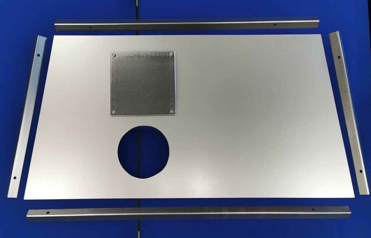 Chimney register Closure plate, wood burning stove MADE TO MEASURE TO YOUR  SIZES | eBay