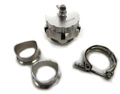 #ad Blowoff Valve Pressure Tech 47mm w V Band Sliver $141.36
