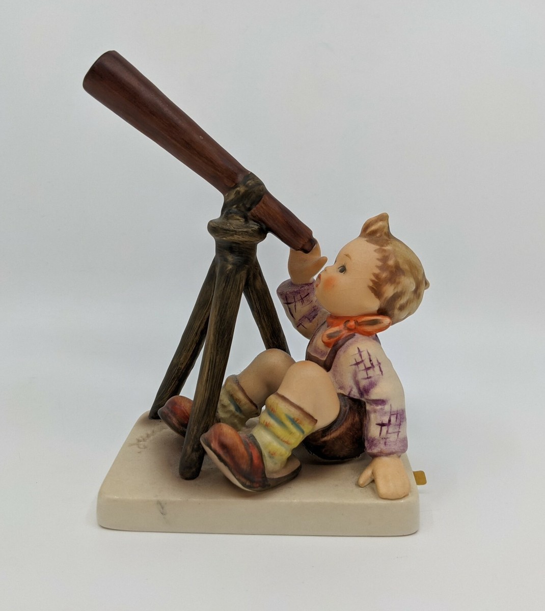 Hummel Goebel “Star Gazer” Boy with Telescope Figurine #132