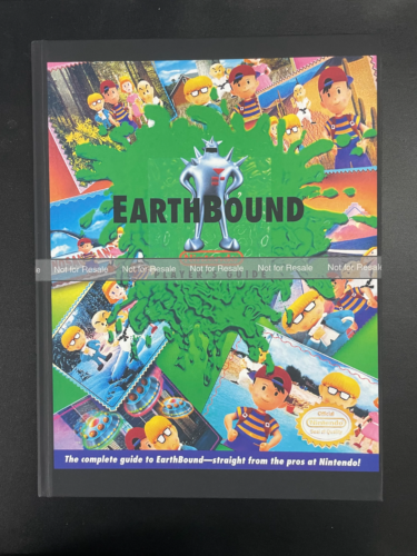 EarthBound Nintendo Player&#039;s Guide - Custom - Hardcover 