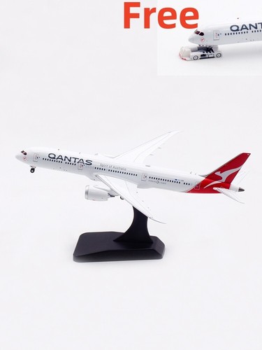 1:400 Aviation400 Qantas Airways B787-9 VH-ZNM Aircraft Model Free Tractor+Stand - 第 1/9 張圖片