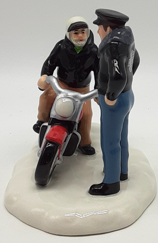 Dept 56 A New '56 Harley-Davidson KH 4020224 Christmas Snow Village Motorcycle - Picture 3 of 7