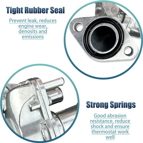 Engine Coolant Thermostat Housing w/ O-Ring For Ford Territory SZ 2.7L 2011-2016 - Picture 4 of 6