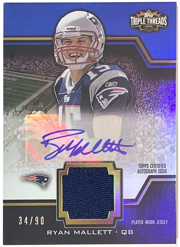 2011 Topps Triple Threads Ryan Mallett #TTUAR-60