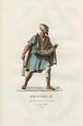 Novel Infantry Soldier Costume Aquatinta Etching 1785