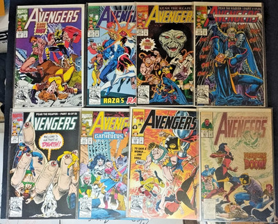 Avengers # 349,351,352,353,354,355,359,361 Marvel Comics Lot Of 8 All VF/NM