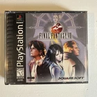 Final Fantasy VIII 8 (Sony PlayStation 1, PS1) Black Label, CIB