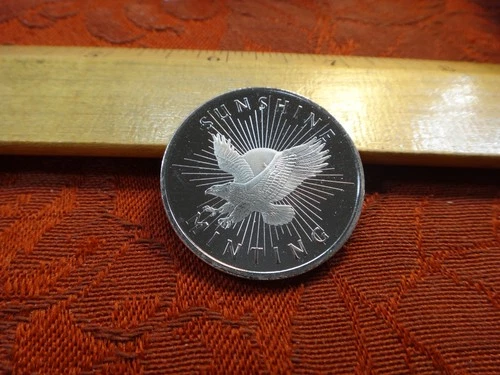 Sunshine Minting Eagle One Half 1/2 Oz .999 Silver Bullion Round - No Reserve