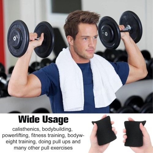 10PCS Silicone Fitness Palm Protect Pads Non-slip Gym Training Pad Gym/Fitness