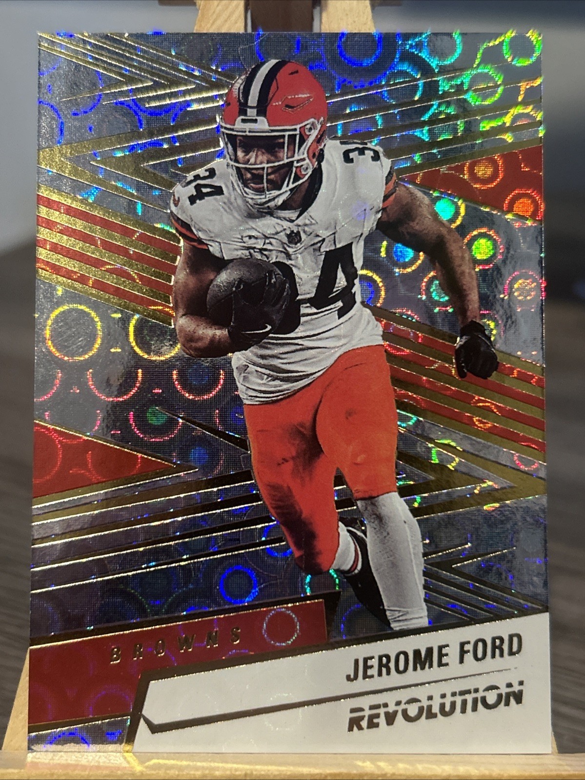 Jerome Ford 2025 Panini Revolution  #169 Groove Browns