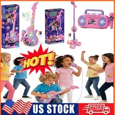 K-Pop Demon Music Microphone Toy for Kids Light-Up Singing Microphone