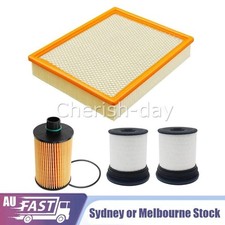 4PCS Oil Air Fuel Filter Service Kit for Jeep Grand Cherokee WK 3.0 2013-2024