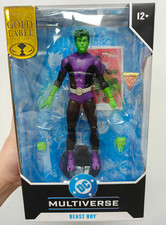 McFarlane DC Multiverse Gold Label Beast Boy Nobody's Hero 7 Action Figure New